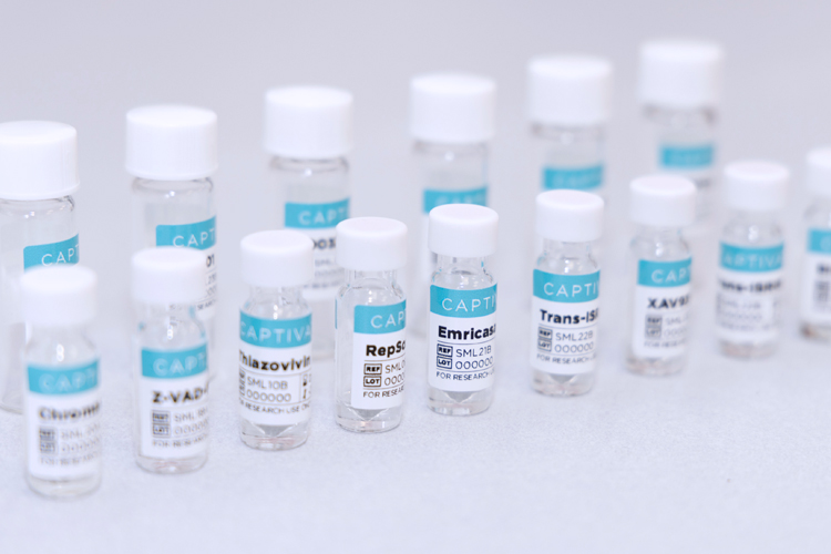 Captivate Bio small molecules for hpsc stem cell research