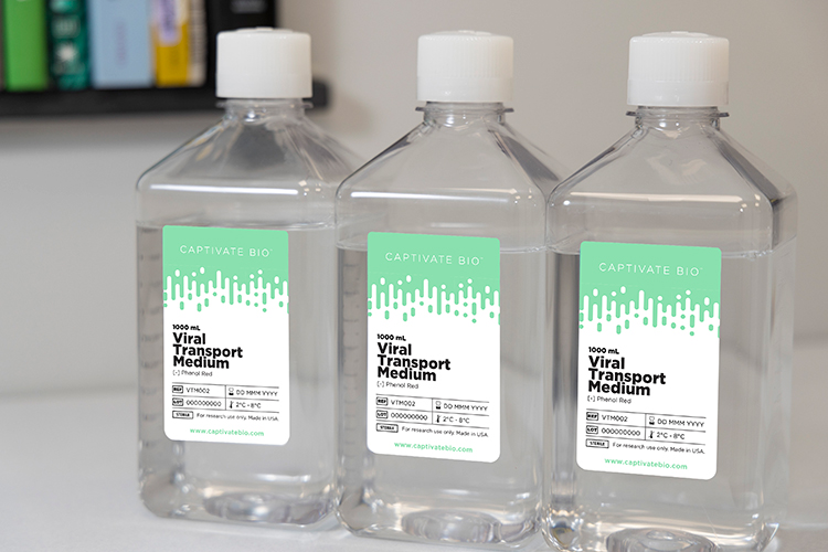 Specialty media viral transport media