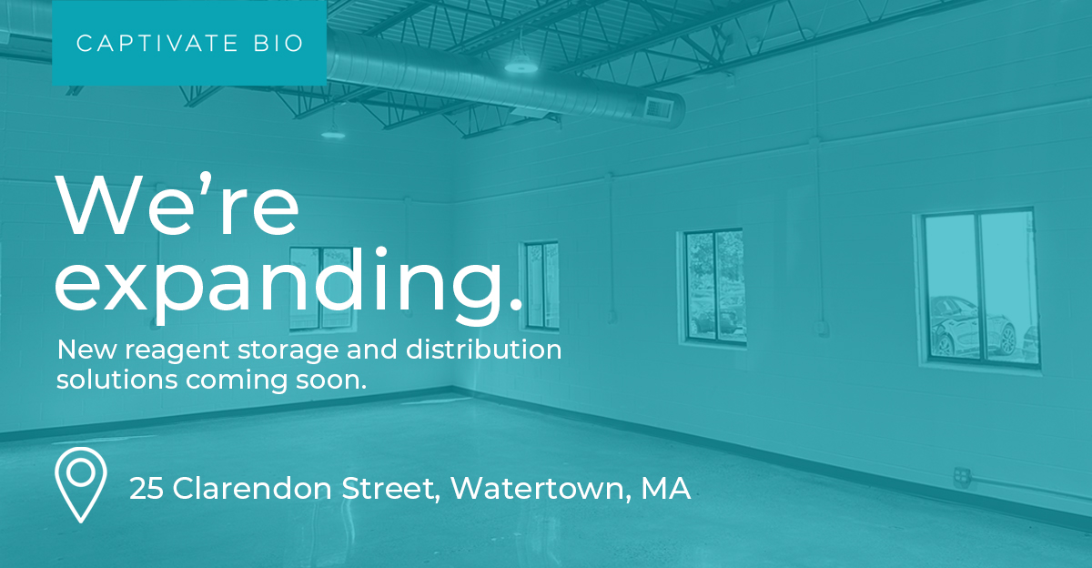 Captivate Bio expands in Watertown, MA